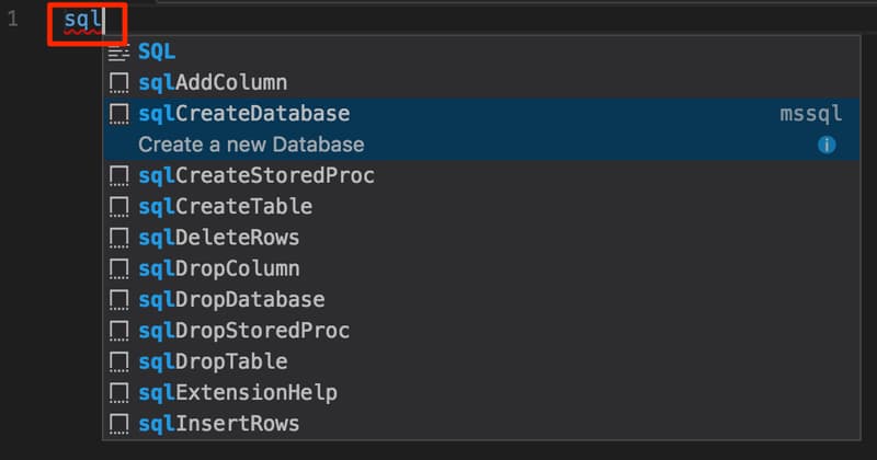SQL Code snippets
