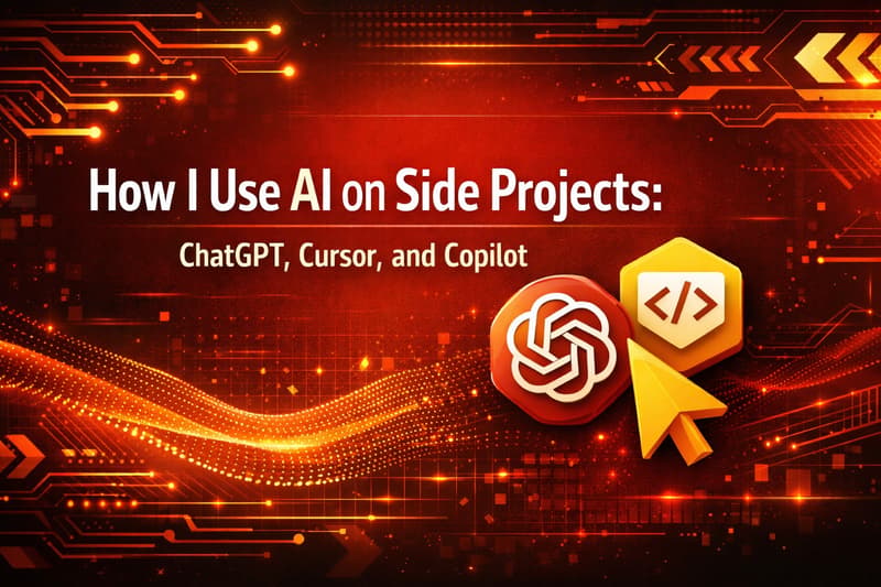 How I Use AI on Side Projects: ChatGPT, Cursor, and Copilot